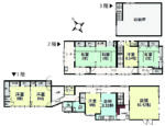 末広町【7DK+店舗部分+収納庫(3階)】980万中古住宅 [K3629] 画像1