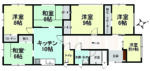 ★商談中★高坂【6DK平屋建】450万中古住宅 [K3661] 画像1