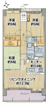 ★商談中★サーパス鶴ヶ岡【3LDK】1950万中古[K3682] 画像1