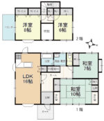 伊勢原町【4LDK】1480万中古住宅 [K3748] 画像1
