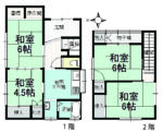 大東町【4DK】198万中古[K3772] 画像1