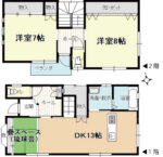 千石町【2LDK+畳スペース】1798万中古住宅 [K3831] 画像1