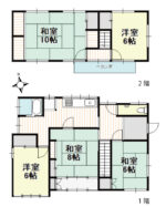 鳥居町 【5K+車庫】220万中古住宅 [K3864] 画像1