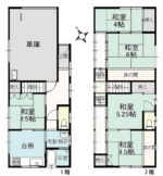 本町一丁目【5DK+車庫】280万中古住宅 [K3899] 画像1