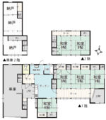 大山二丁目【6ＤＫ+車庫・倉庫】250万中古住宅[K3920] 画像1