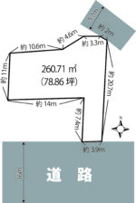 睦町【78坪】550万土地[T3615] 画像1