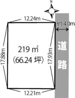 文園町【66坪】480万土地[T3724] 画像1
