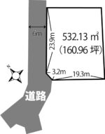 長者町【160坪】1600万土地[T3726] 画像1
