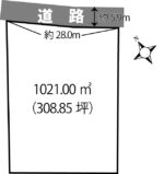 下川字七窪【308坪】900万土地 [T3740] 画像1