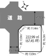 大西町【67坪】800万土地[T3777] 画像1