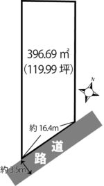 大東町【119坪】600万土地 [T3792] 画像1