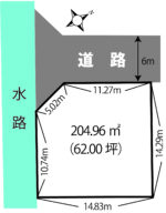 稲生二丁目【62坪】620万土地[T3862] 画像1