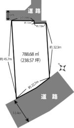 羽黒町荒川【238坪】980万土地[T3867] 画像1