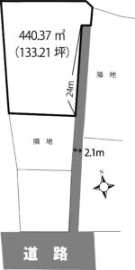 若葉町【133坪】130万土地[T3877] 画像1
