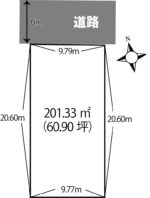 西茅原町【60坪】680万土地 [T3882] 画像1