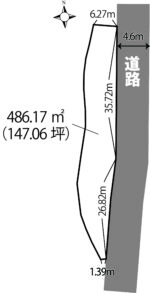 稲生一丁目【147坪】980万土地[T3907] 画像1